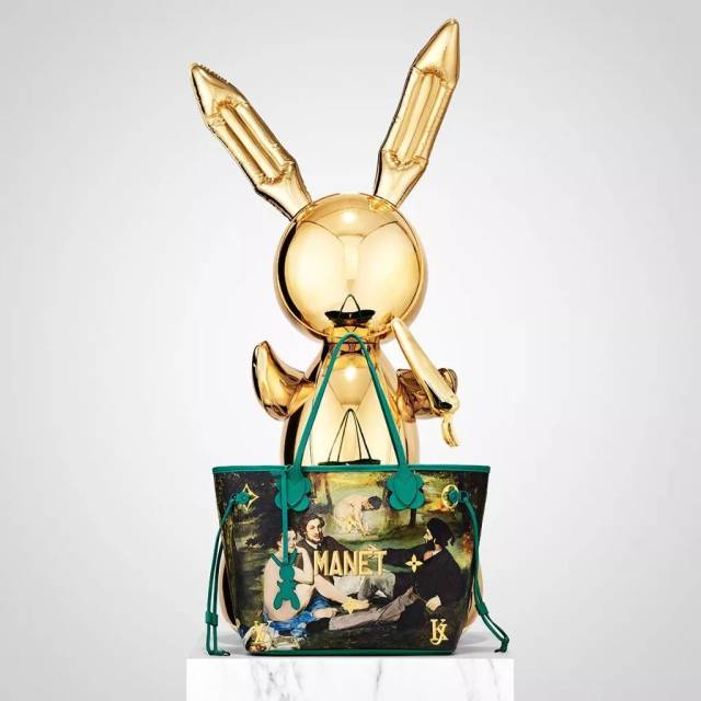 louis vuitton 和艺术家 jeff koons联名推出的「masters」大师系列