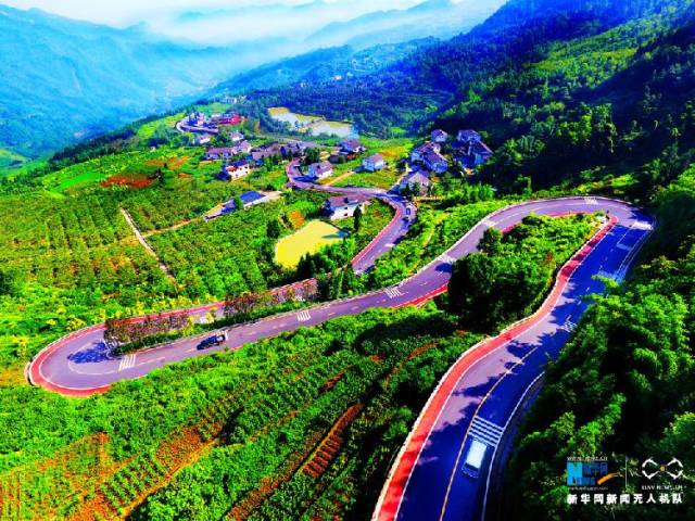 最美乡村公路重庆路图片