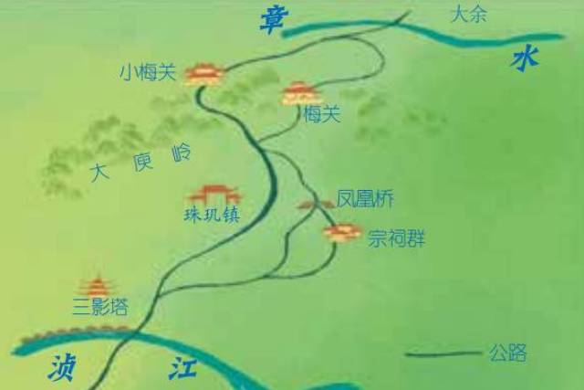 《藏在地图里的古诗词—第四站"大庾岭"