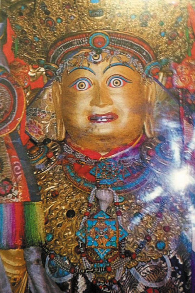 大昭寺内的护法神