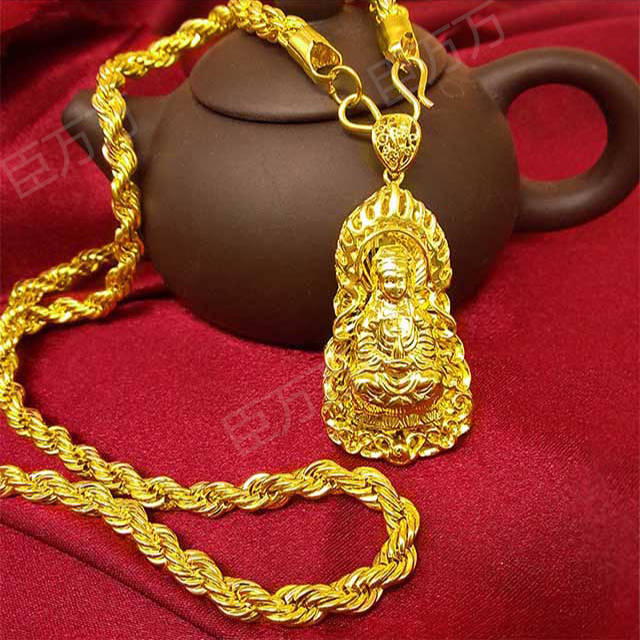 霸气沙金发财男士戒指,看着就能招财金宝,不想发财都难