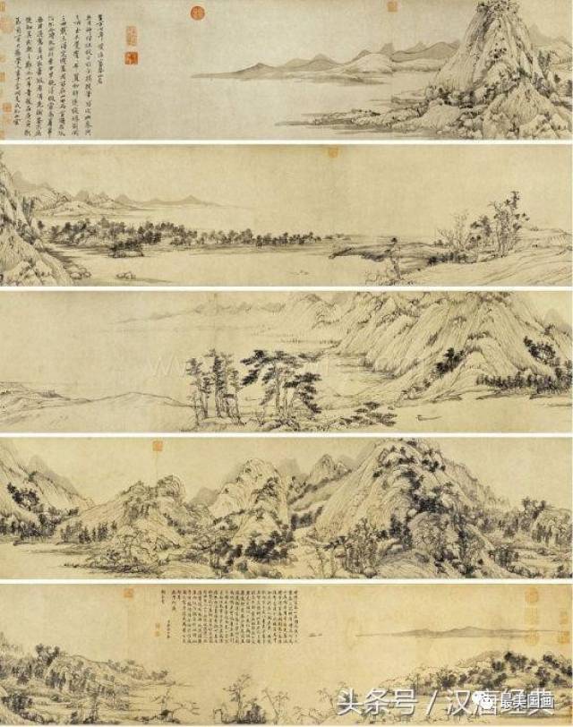 中国山水画第一神品《富春山居图》！