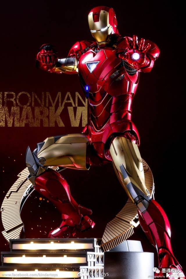 多人开箱:hottoys 1/6 mms378d17 压铸合金《复联》- 钢铁侠 mk6