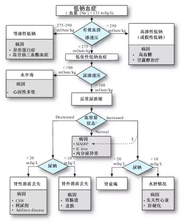 低钠血症的诊断思路,让限水补液不再纠结