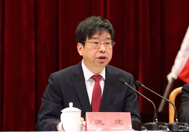 今天上午,中共宜兴市第十三届委员会第三次全体会议召开,市委书记沈建