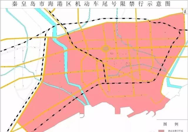 咸阳限号区域地图图片