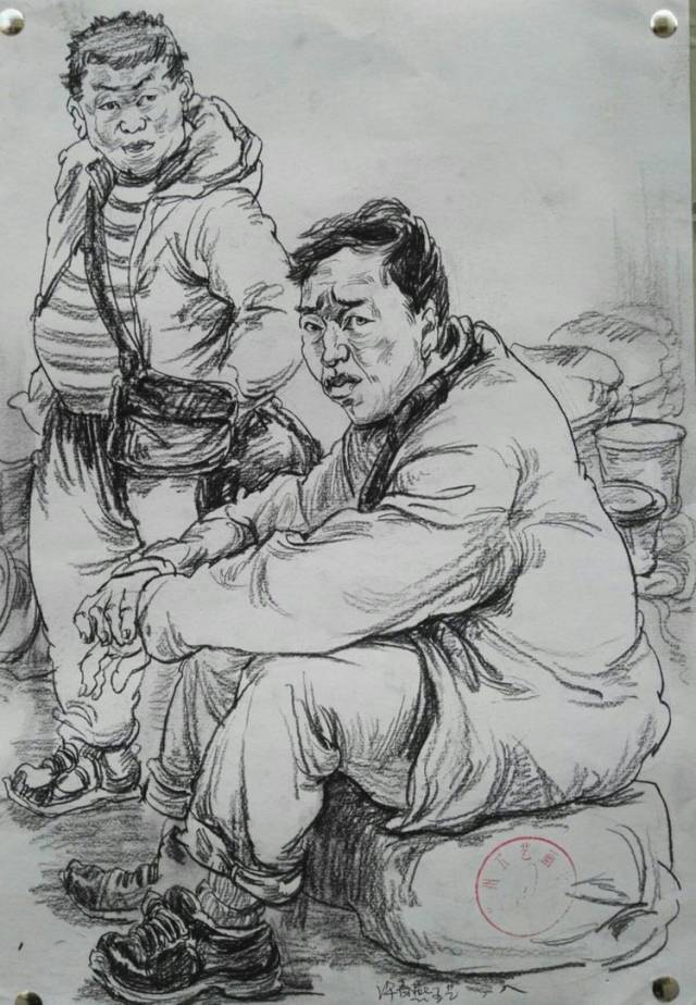 人物速写1 许春燕