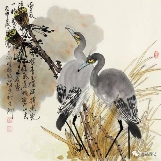 当代花鸟画作品欣赏