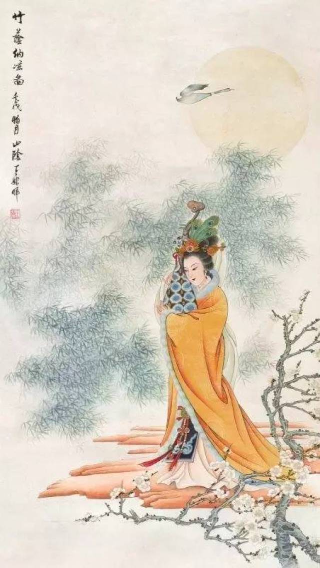 工笔画大师王叔晖仕女图欣赏，美极了！_搜狐网