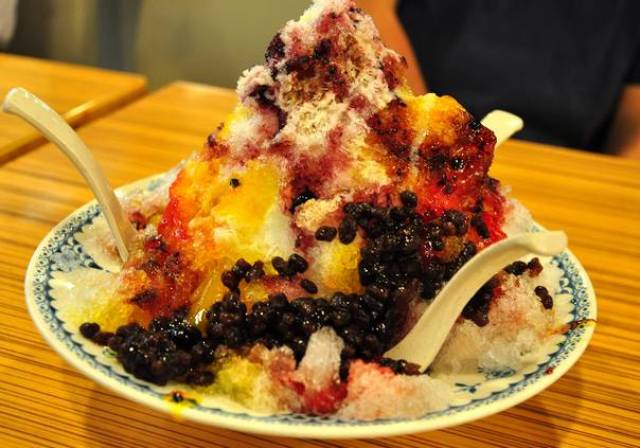 台湾夏天的重头戏:刨冰山