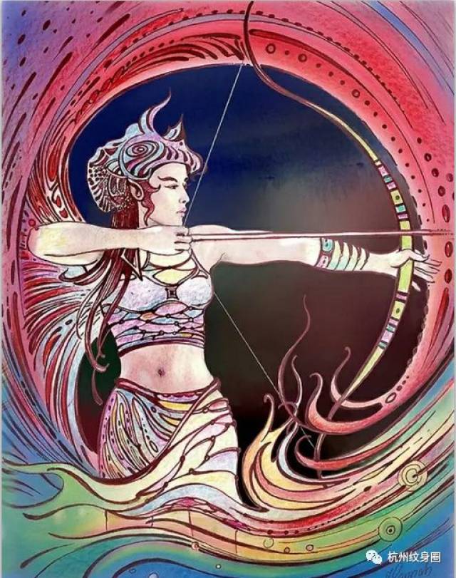 tattoo | 纹身素材: 射手座(sagittarius)