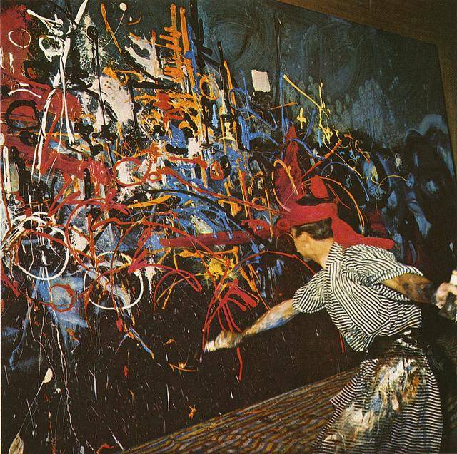 经典| 法国“书法画”，被誉为抒情的抽象艺术_搜狐网