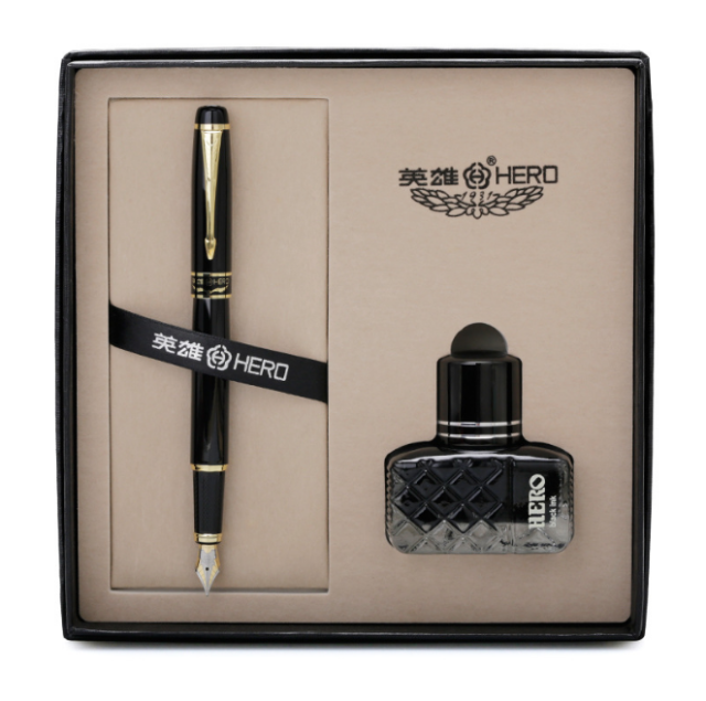 便宜又好用的国民钢笔英雄牌,看看你用过哪一