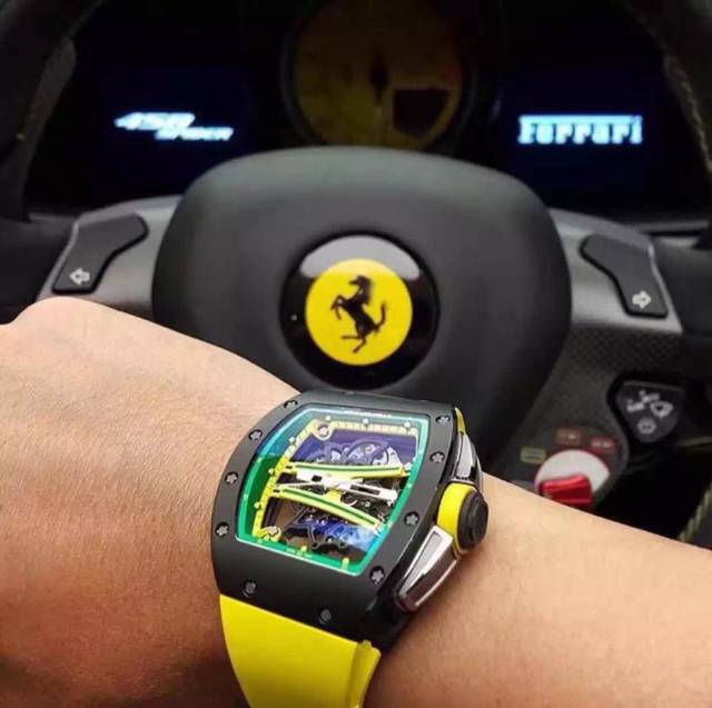 61-01 yohan blake腕表 先来几张帅气上手图 真正富二代的标准