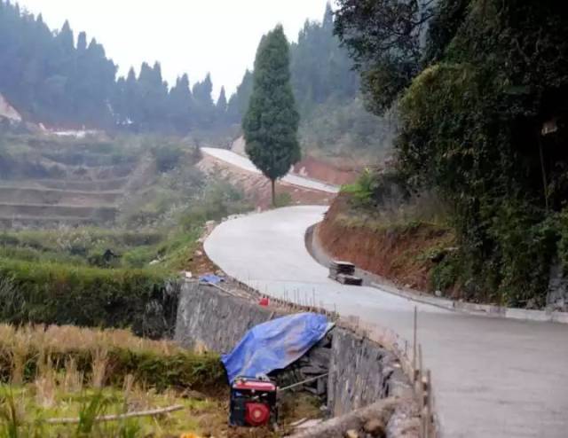 蔡溪村组组通路