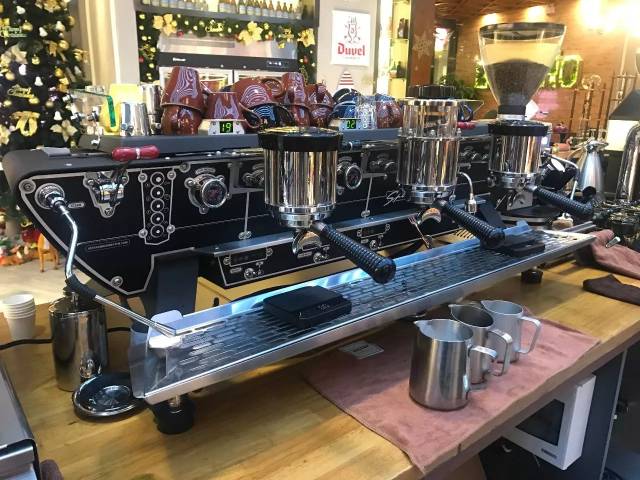 (荷兰进口的kees spirit幽灵咖啡机,全长沙最贵的咖啡机)