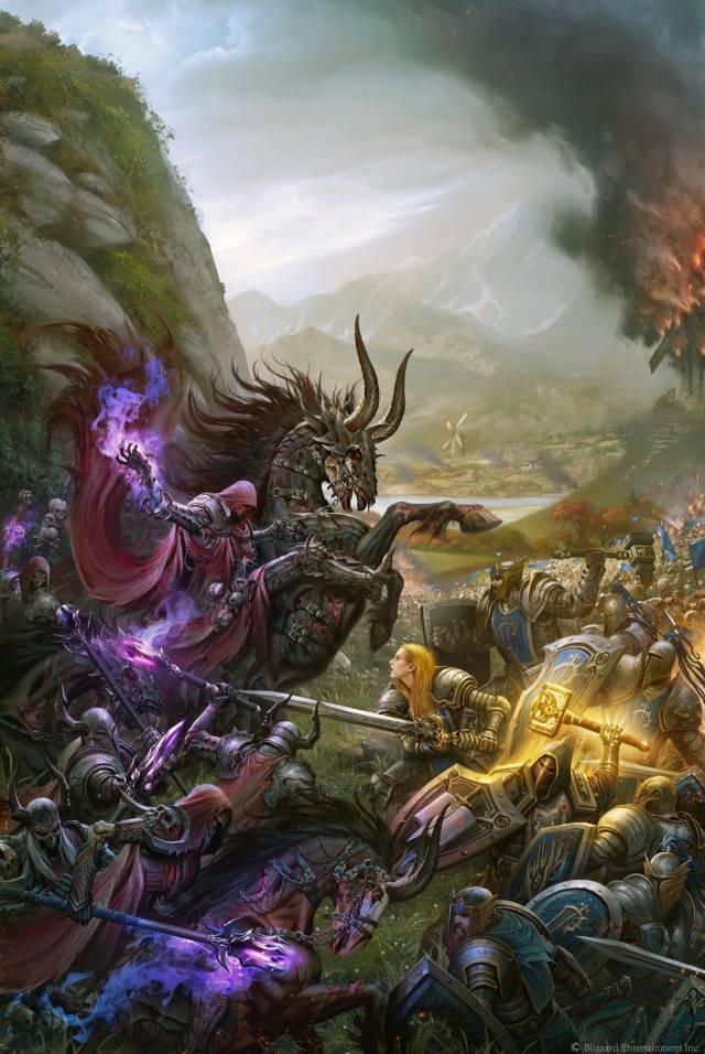 画大神王炜一组兽人CG绘画艺术丨王氏教育集