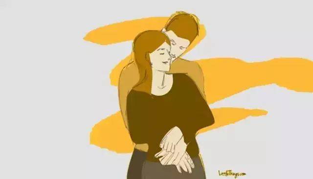 2,环肩式拥抱 —— 我对你完全信赖