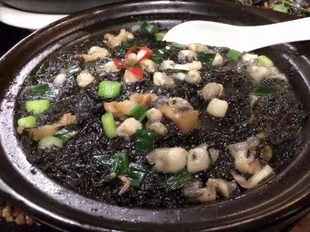 极鲜双侠-紫菜海蛎煲,不可不品尝的渔家美味!