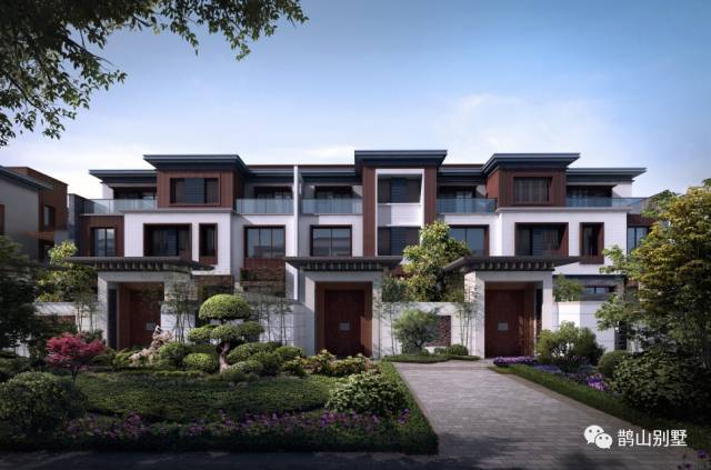 【鹊山别墅】新中式庭院 | 一半世界,一半是家.