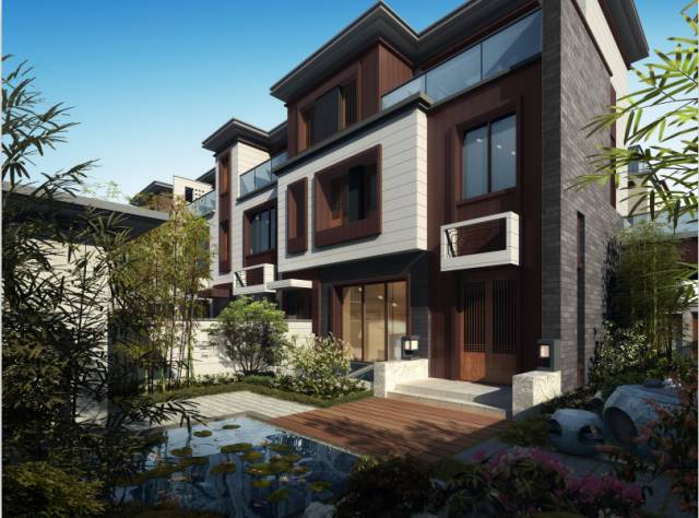 【鹊山别墅】新中式庭院 | 一半世界,一半是家.