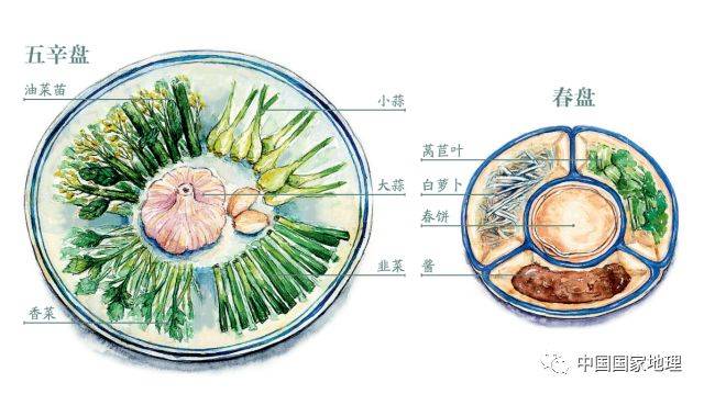 从五辛盘到春盘