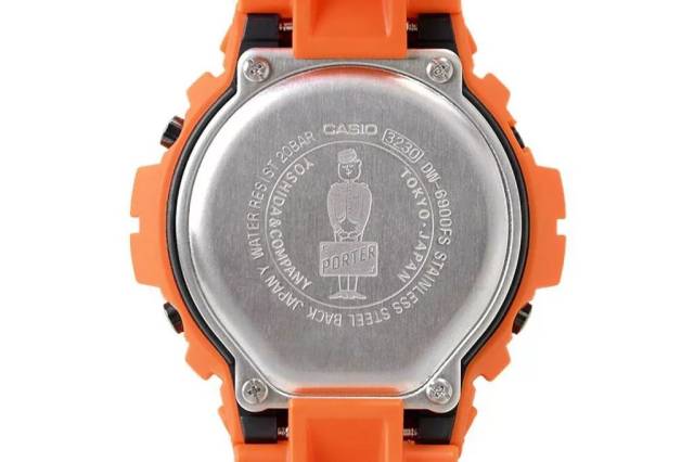 这块 pilgrim surf supply x g-shock 采用了以冲浪为主题的表款 glx