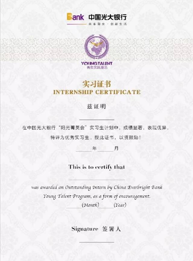 光大银行收入证明范本 搜狐网