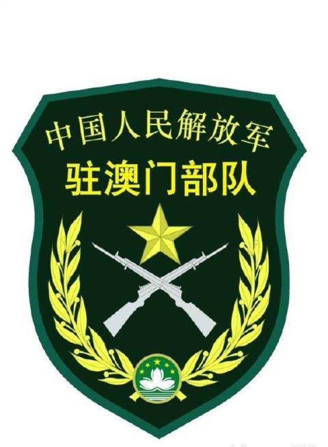驻港部队臂章图片
