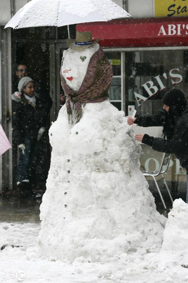 盘点全球各地雪人造型,最后一图让人难以直视