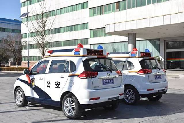 江西贵溪市公安局通过公安部警采中心采购suv电动巡逻车