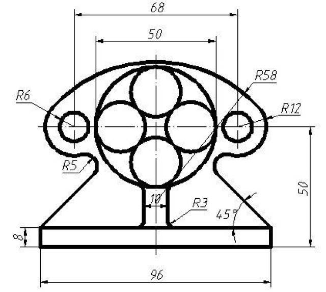 这50张练习cad平面图你能全部画出来吗快去试试吧