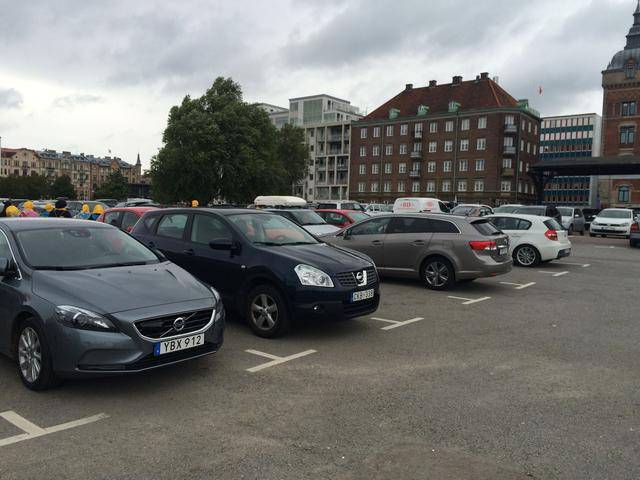 看瑞典街头都有什麼汽车