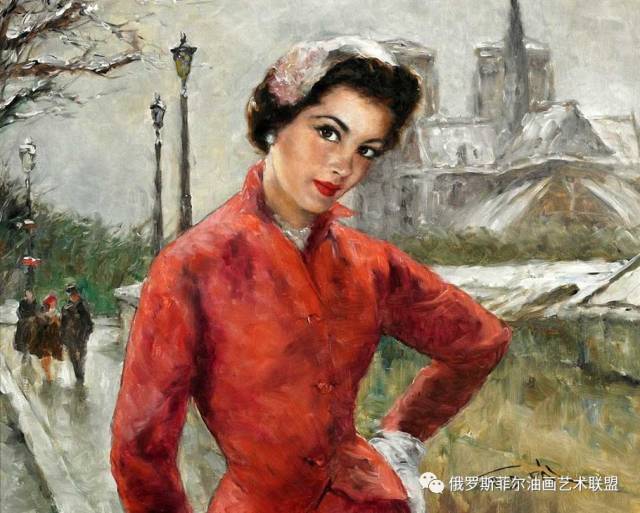 匈牙利印象派画家女性人物油画作品欣赏_搜狐网
