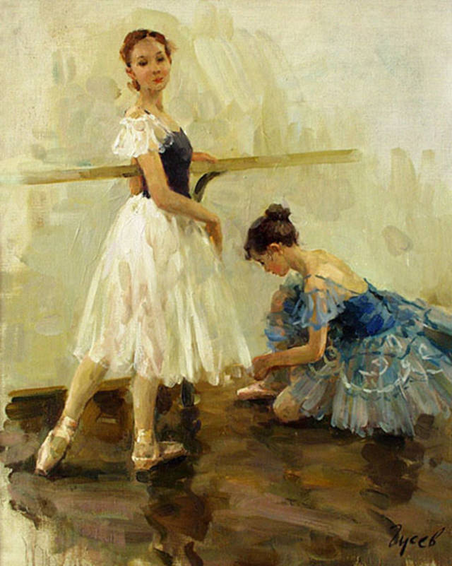 世上最美的芭蕾,在画家笔下翩翩起舞!看了无数遍