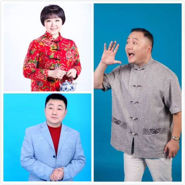节目组主持人 国庆,阿楼和茶花妹妹
