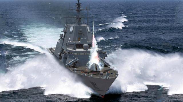 美国最新型ffg(x)导弹护卫舰设想图.