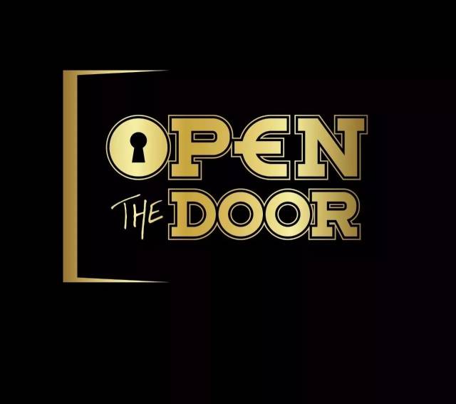 open the door表情包图片