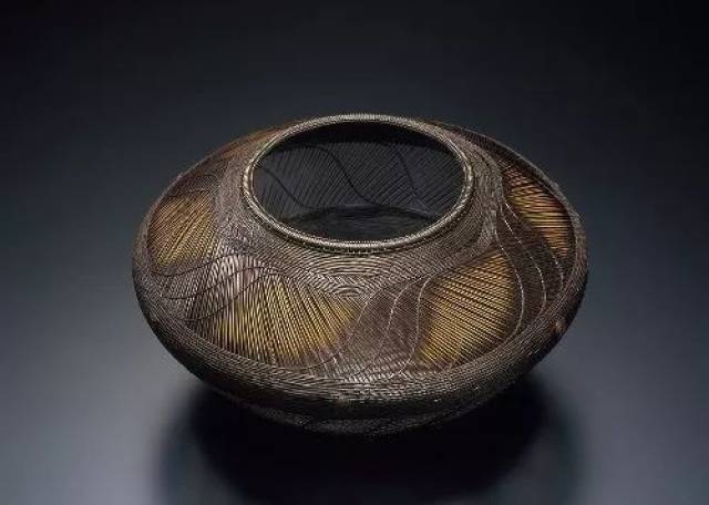 日本竹艺大师中臣一的精美竹编作品