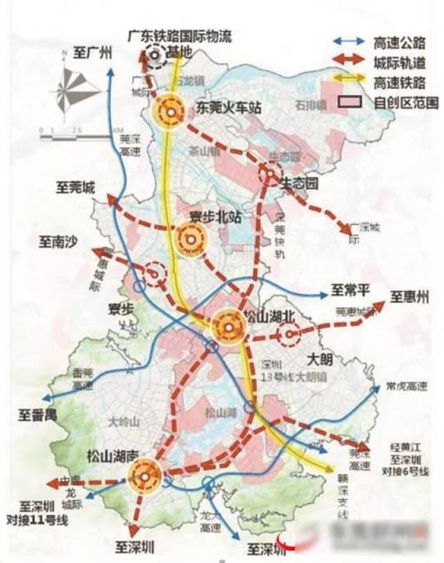 大岭山新城区规划图图片