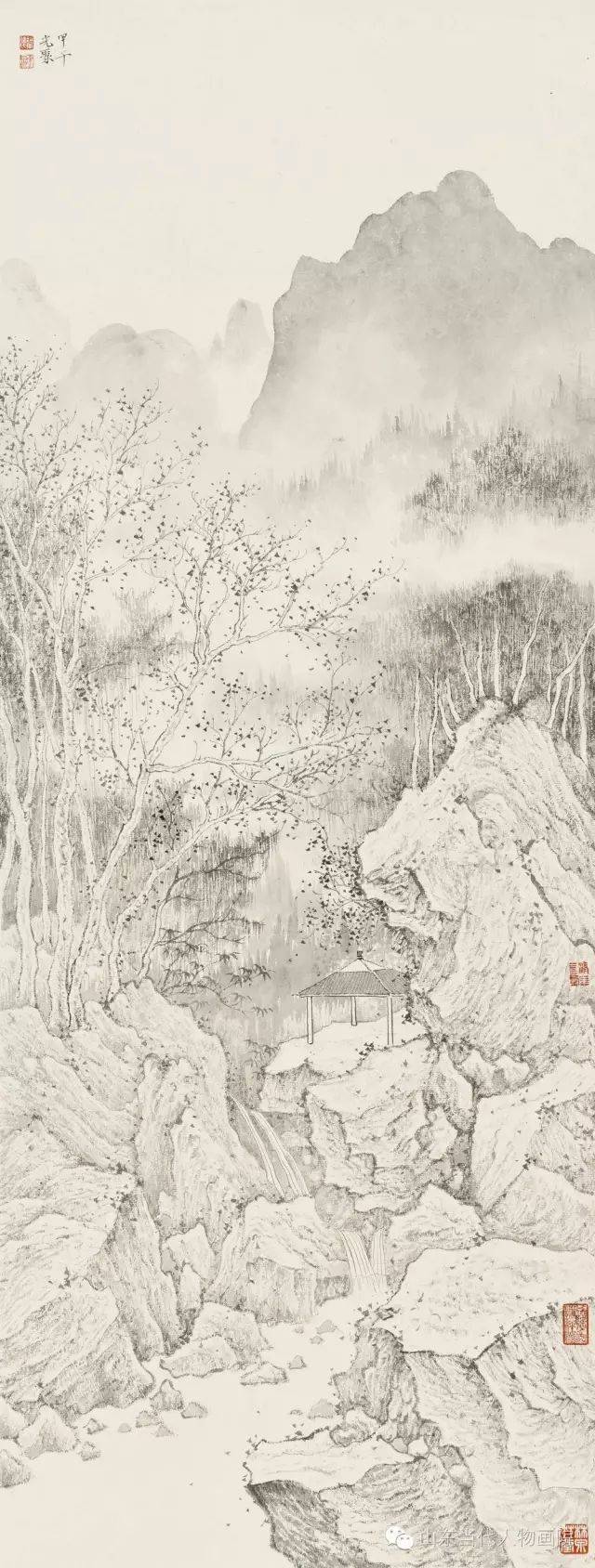 《海上威尼斯》 248cm×124cm 2016 年 徐光聚 1974年生于南阳,自幼随