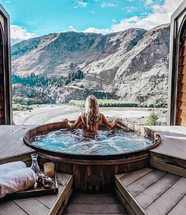 新西兰皇后镇的Onsen Hot Pools温泉,spa房间