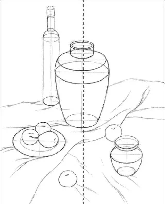提高素描表现力,高分从构图开始