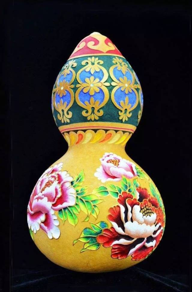 漂亮的彩绘葫芦