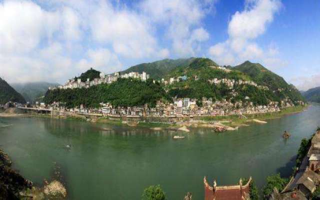 白河县全貌(局部)