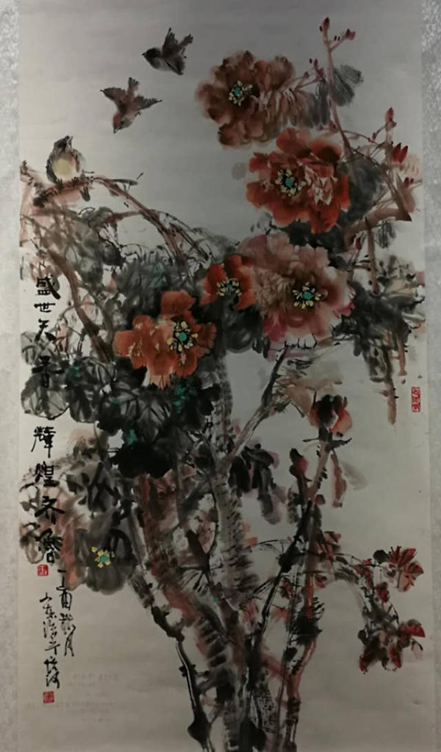 当代知名画家张培河 书画情深 水墨飘香