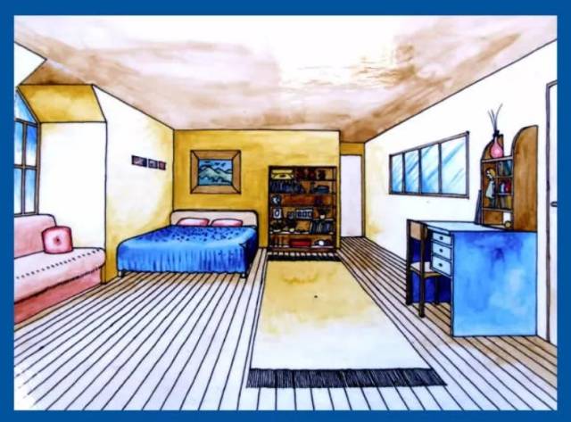 透视关系都不对,你画的是什么鬼?