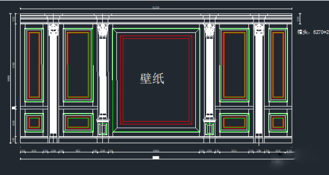 cad怎样画墙体最简单图片