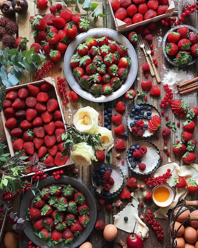 草莓控最爱的草莓大片来袭,在家如何拍出网红ins风?