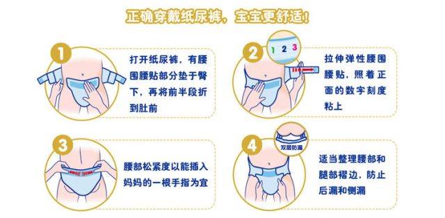 尿不湿的正确使用方法